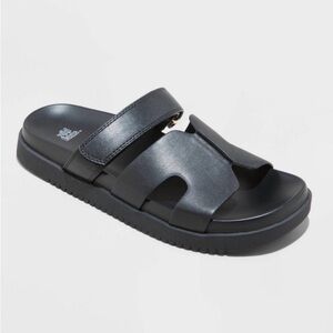 Wild Fable Hayley Black Sandals